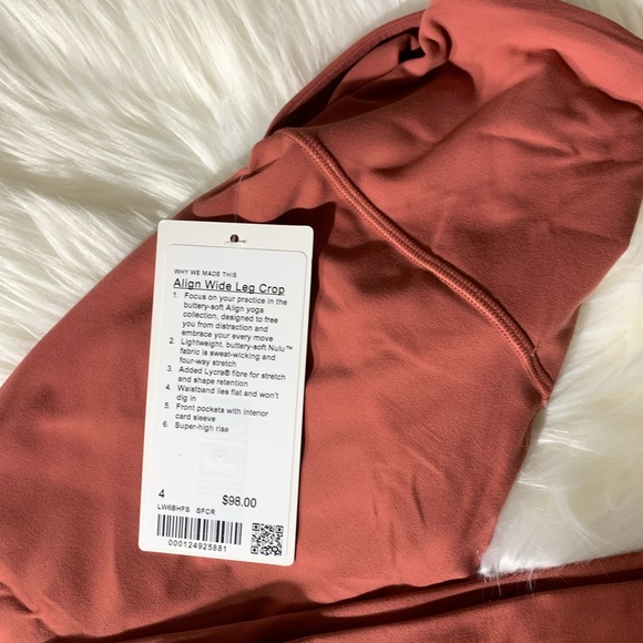 lululemon align wide leg crop 4 - Picture 6 of 8